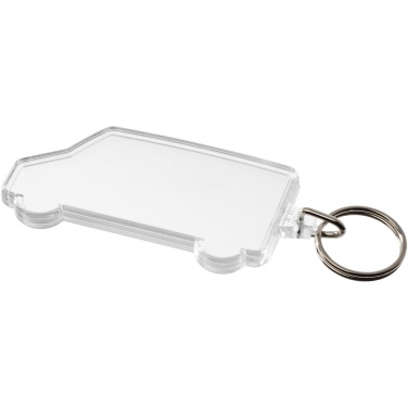 Logotrade promotional merchandise image of: Combo van-shaped keychain