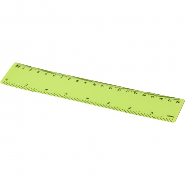 Logotrade business gift image of: Rothko 20 cm plastic ruler