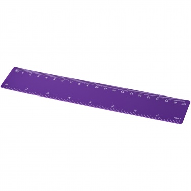 Logo trade corporate gifts image of: Rothko 20 cm plastic ruler