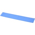 Rothko 20 cm plastic ruler, Frosted blue