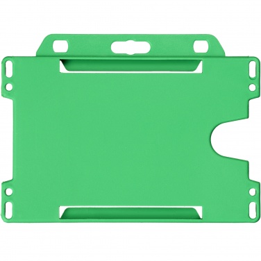 Logo trade business gifts image of: Vega plastic card holder