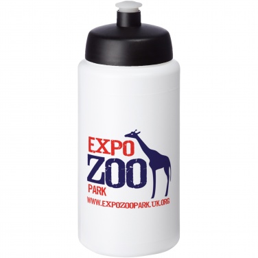 Logo trade promotional gifts image of: Baseline® Plus grip 500 ml sports lid sport bottle