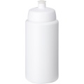 Baseline® Plus grip 500 ml sports lid sport bottle, White