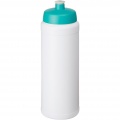 Baseline® Plus grip 750 ml sports lid sport bottle, White / Aqua