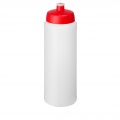 Baseline® Plus 750 ml bottle with sports lid, Transparent / Red