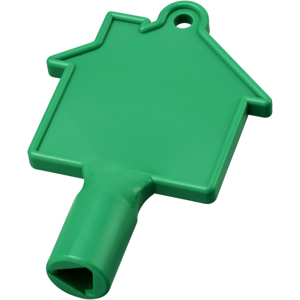 Logotrade promotional product image of: Maximilian house-shaped utility key