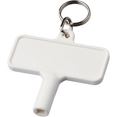 Logotrade corporate gifts photo of: Largo plastic radiator key with keychain