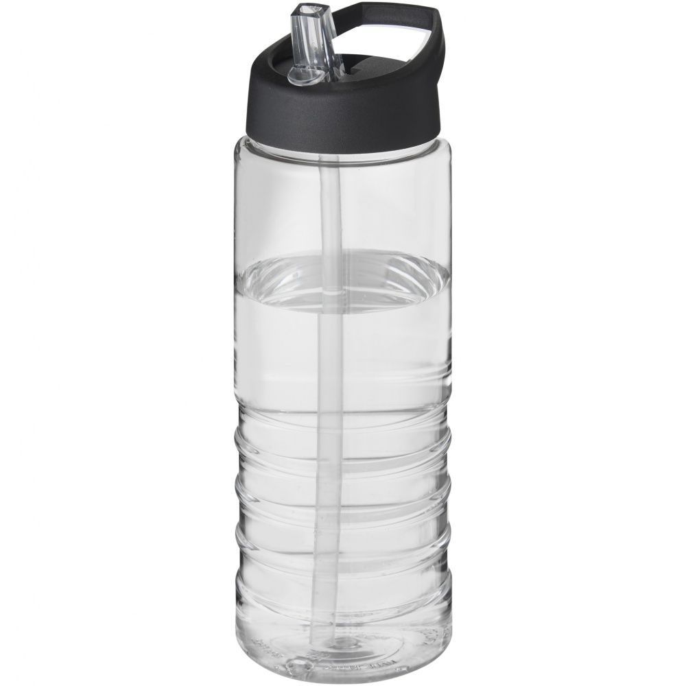 Logo trade promotional giveaway photo of: H2O Active® Treble 750 ml spout lid sport bottle