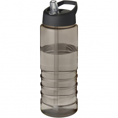 Logo trade promotional gifts image of: H2O Active® Treble 750 ml spout lid sport bottle