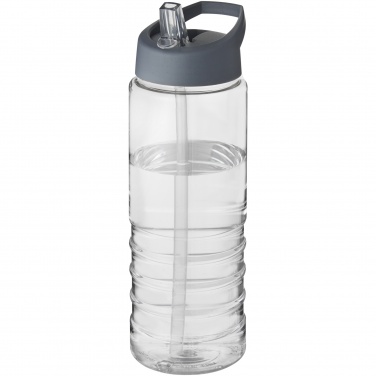 Logo trade corporate gift photo of: H2O Active® Treble 750 ml spout lid sport bottle