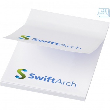 Logo trade promotional giveaways image of: Sticky-Mate® A8 sticky notes 50x75mm