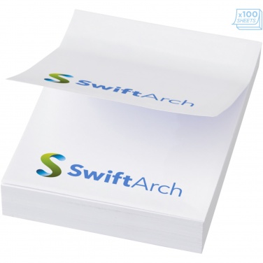 Logo trade promotional merchandise image of: Sticky-Mate® A8 sticky notes 50x75mm