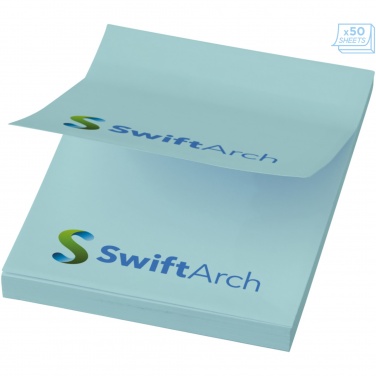 Logo trade corporate gift photo of: Sticky-Mate® A8 sticky notes 50x75mm