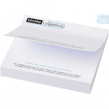 Logo trade promotional gift photo of: Sticky-Mate® large square sticky notes 100x100mm