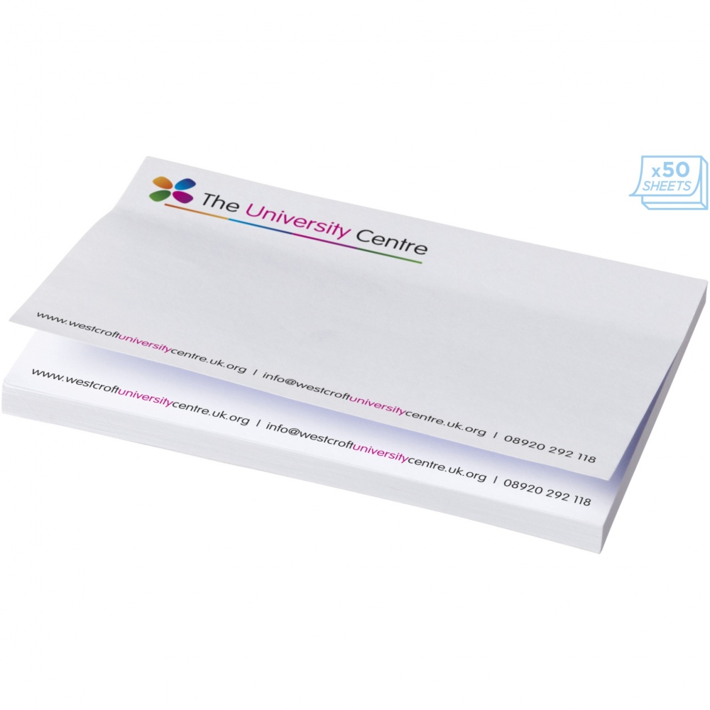 Logo trade promotional merchandise picture of: Sticky-Mate® sticky notes 150x100mm