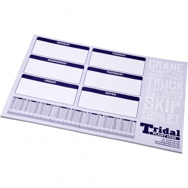 Logo trade promotional items image of: Desk-Mate® A2 notepad