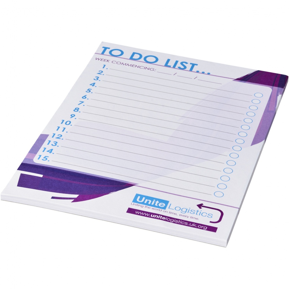 Logo trade promotional gifts picture of: Desk-Mate® A5 notepad