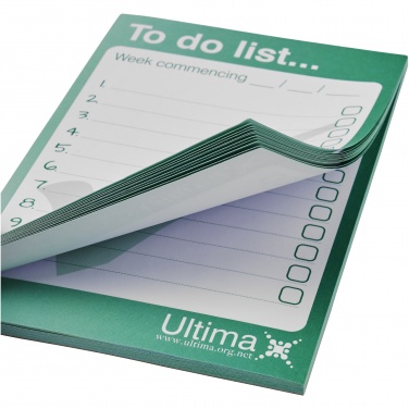 Logo trade promotional items image of: Desk-Mate® A6 notepad