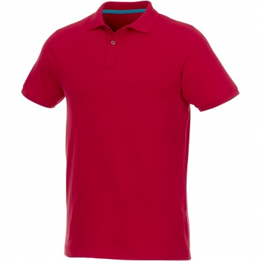 Logotrade promotional gift picture of: Beryl short sleeve men's organic recycled polo