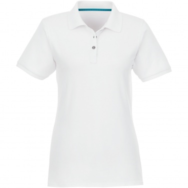 Logo trade promotional gifts picture of: Beryl short sleeve women's organic recycled polo