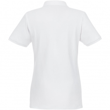 Logo trade corporate gifts image of: Beryl short sleeve women's organic recycled polo