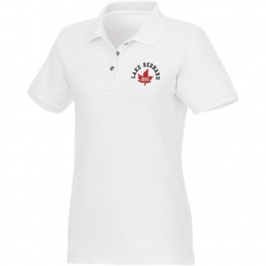 Logotrade promotional giveaways photo of: Beryl short sleeve women's organic recycled polo