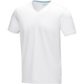 Kawartha short sleeve men's organic V-neck t-shirt, White