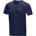 Kawartha short sleeve men's organic V-neck t-shirt, Navy