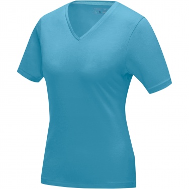 Logotrade corporate gift image of: Kawartha short sleeve women's organic V-neck t-shirt