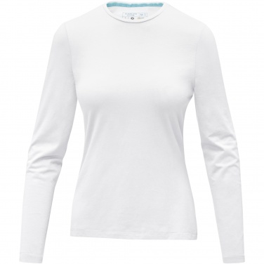 Logotrade promotional product picture of: Ponoka long sleeve women's organic t-shirt