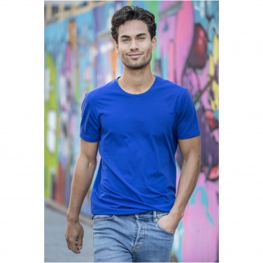 Logo trade business gifts image of: Balfour short sleeve men's organic t-shirt