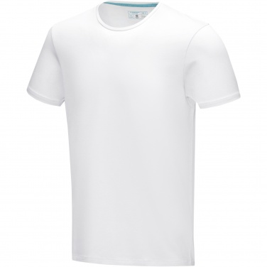 Logo trade advertising products image of: Balfour short sleeve men's organic t-shirt