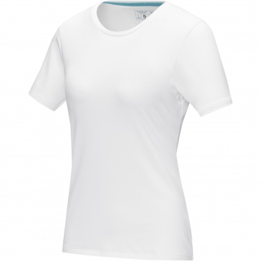 Logo trade promotional gifts picture of: Balfour short sleeve women's organic t-shirt