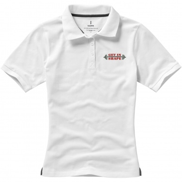 Logotrade promotional giveaway image of: Calgary short sleeve women's polo