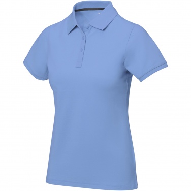 Logo trade promotional giveaways image of: Calgary short sleeve women's polo