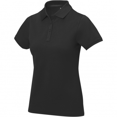 Logo trade corporate gifts image of: Calgary short sleeve women's polo