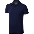 Markham short sleeve men's stretch polo, Navy