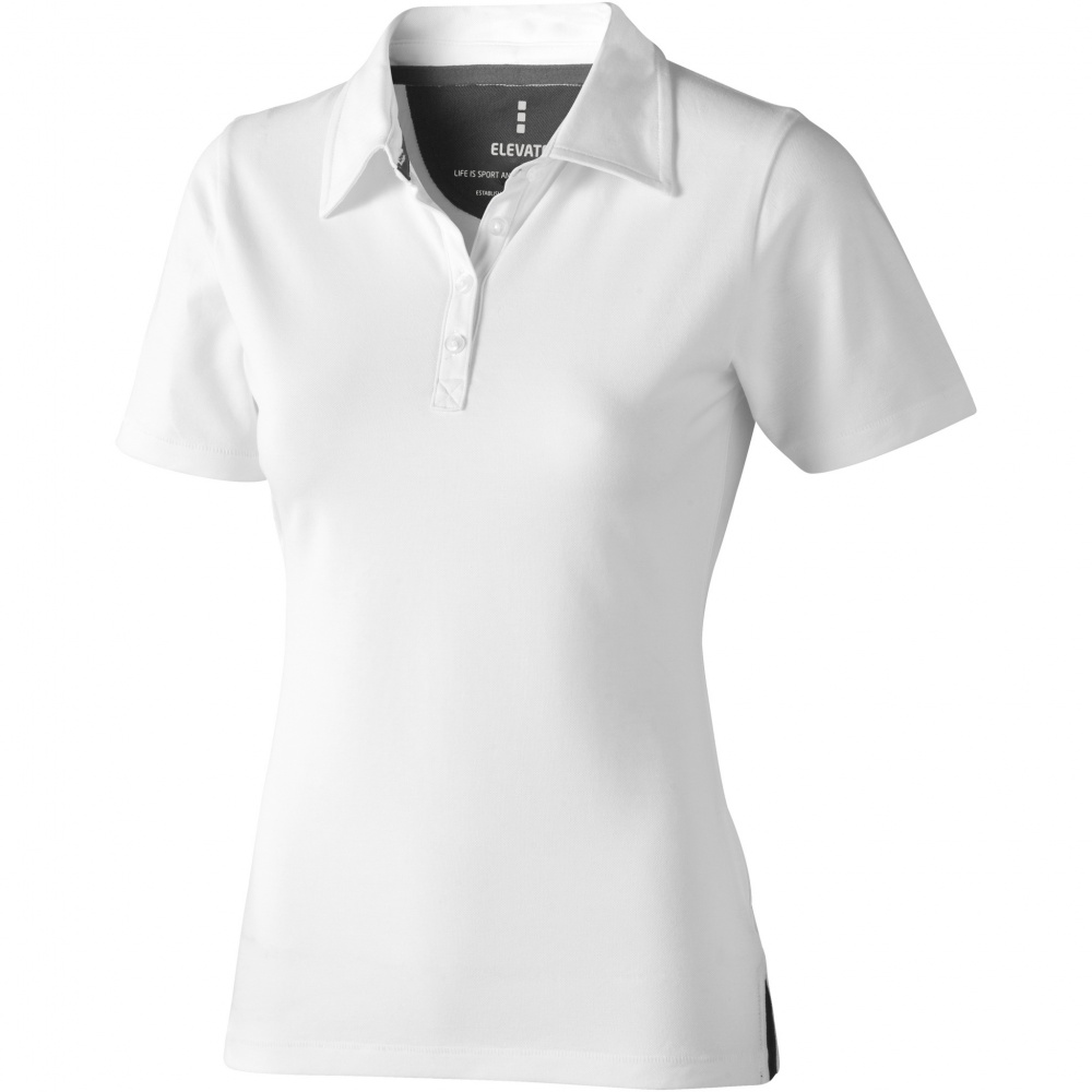 Logo trade business gift photo of: Markham short sleeve women's stretch polo