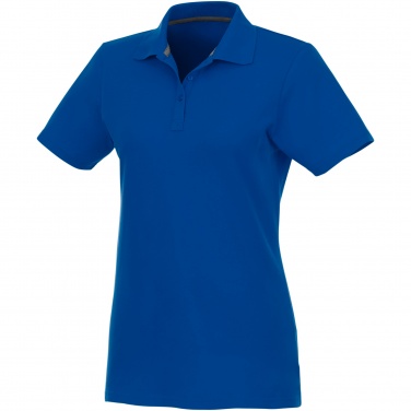 Logo trade promotional giveaway photo of: Helios short sleeve women's polo