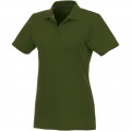 Helios short sleeve women's polo, Army green