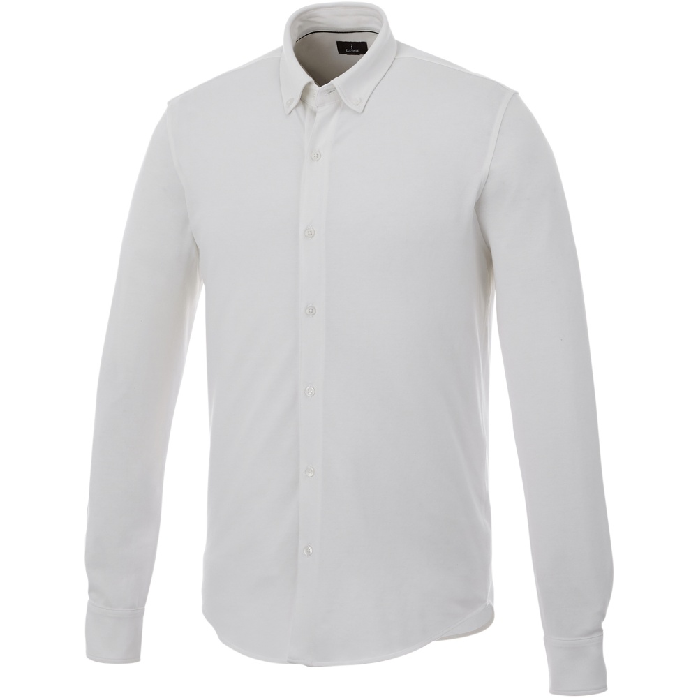 Logotrade corporate gift image of: Bigelow long sleeve men's pique shirt