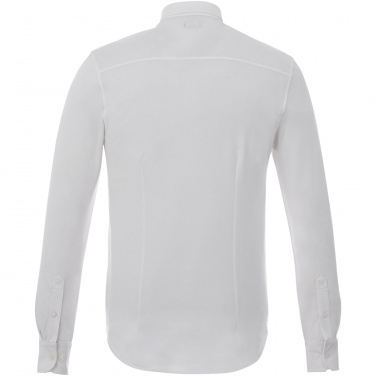 Logo trade corporate gifts image of: Bigelow long sleeve men's pique shirt