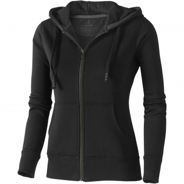 Logo trade promotional products image of: Arora women's full zip hoodie