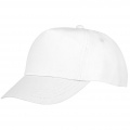 Feniks kids 5 panel cap, White