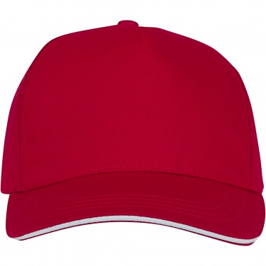 Logo trade corporate gifts image of: Ceto 5 panel sandwich cap