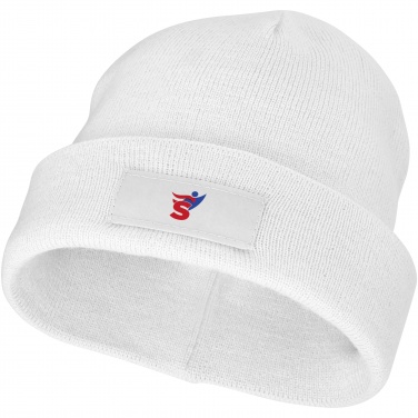 Logo trade promotional items image of: Boreas beanie with patch