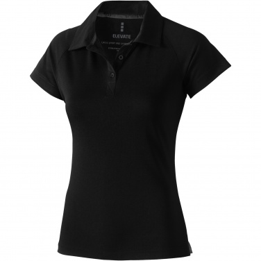 Logo trade corporate gift photo of: Ottawa short sleeve women's cool fit polo