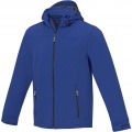 Langley men's softshell jacket, Blue