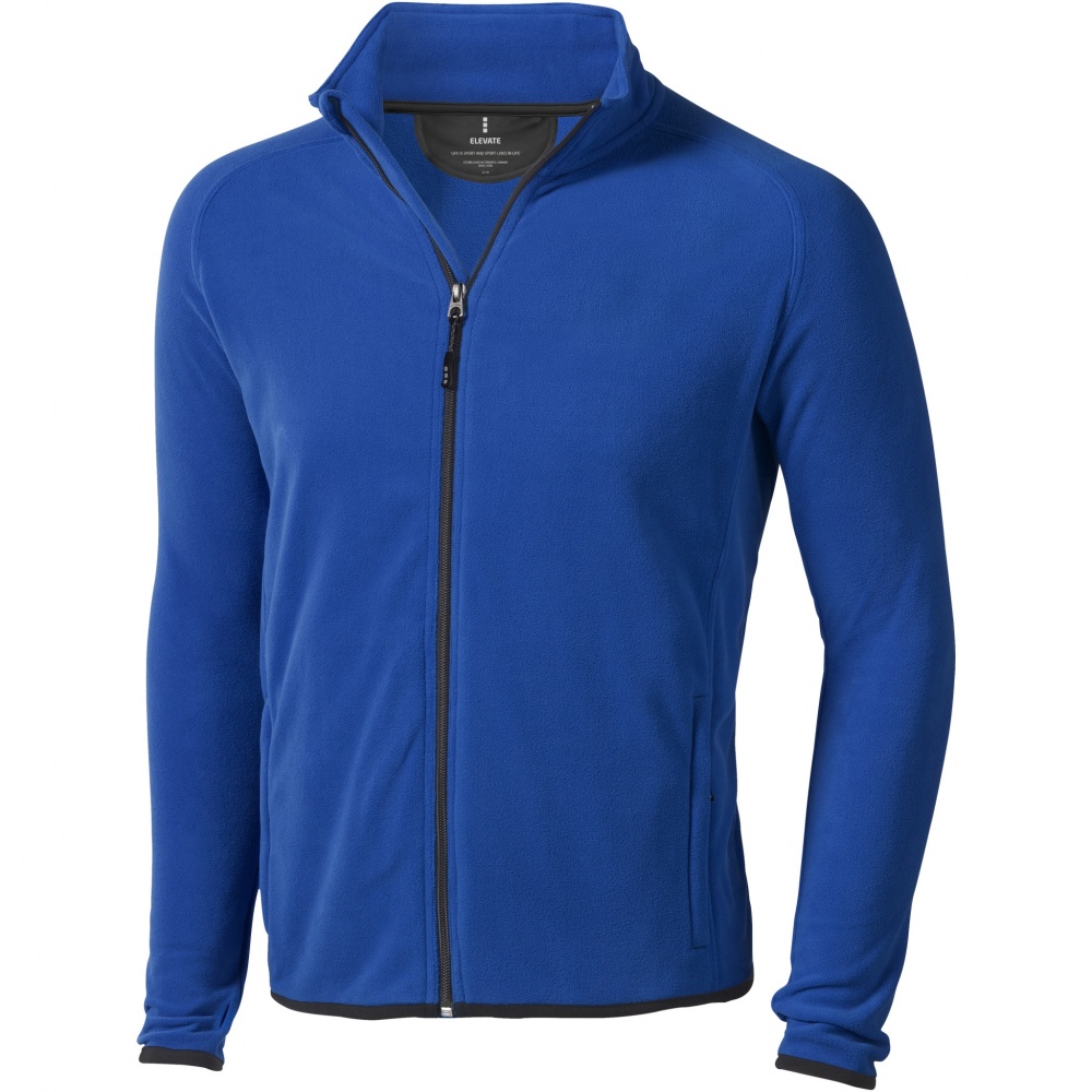 Logo trade corporate gifts picture of: Brossard men's full zip fleece jacket