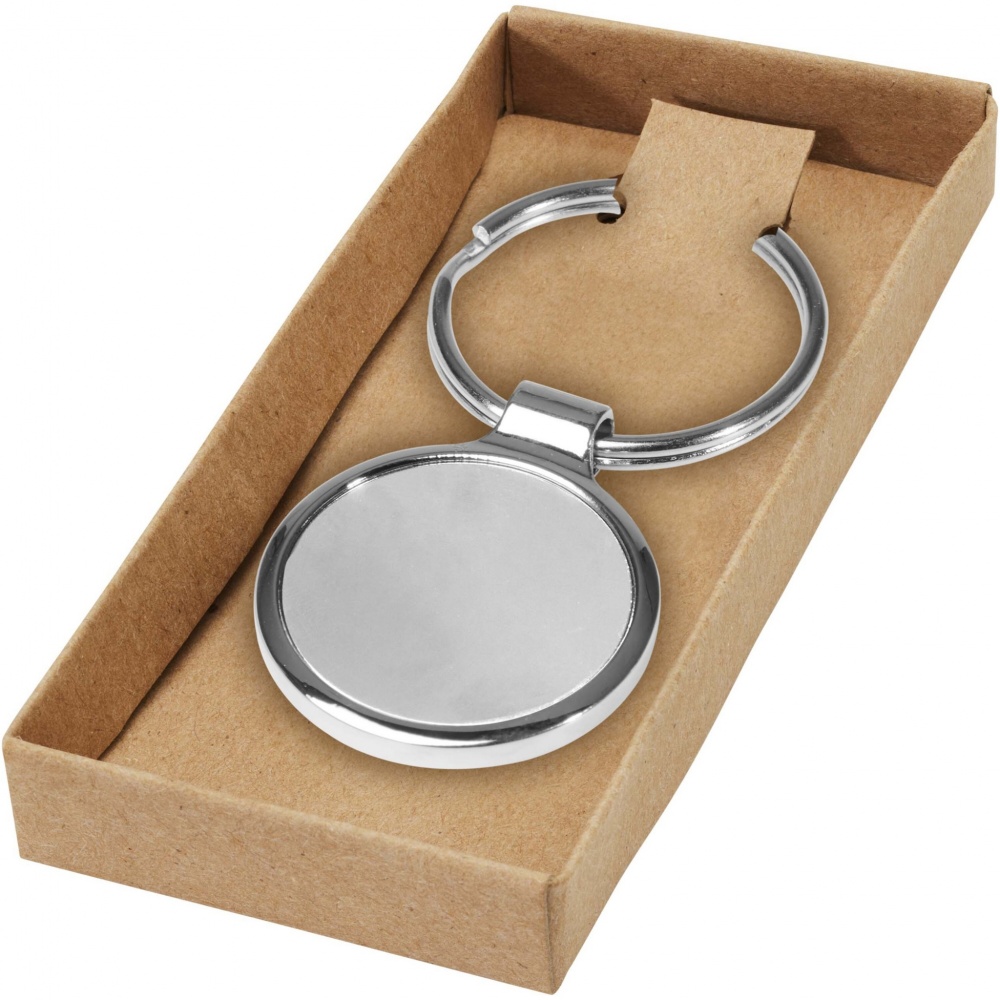 Logo trade business gift photo of: Orlene round keychain